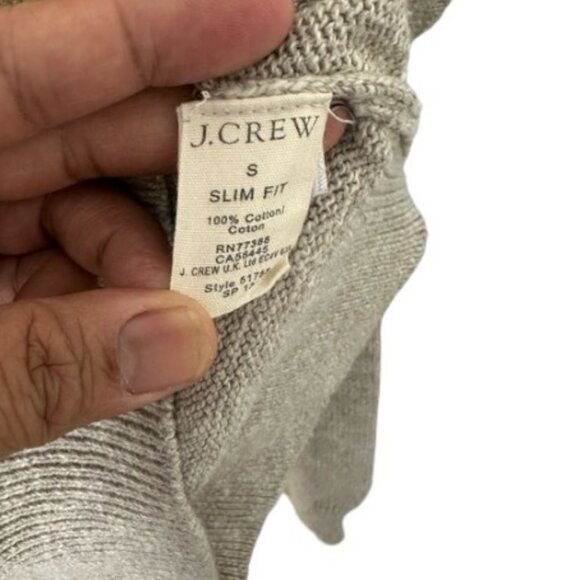 J.Crew grey slim fit sweater size 6 - Picture 4 of 6